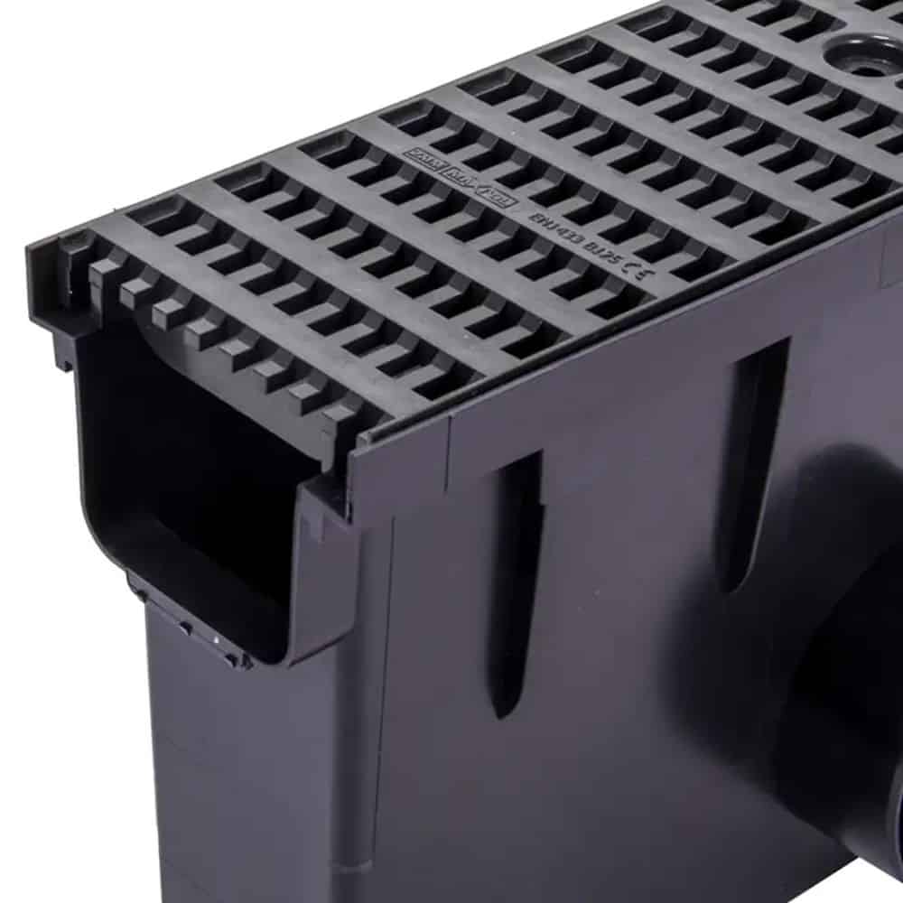 Ревизионна шахта с PVC решетка B125, Ф110mm, MAX-DRAIN BASIC, 500x131x280mm - Image 2