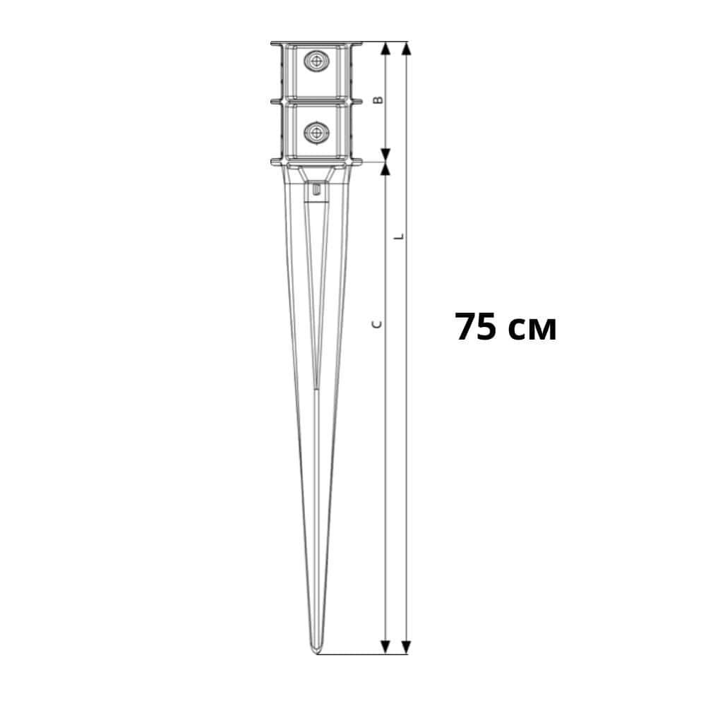 Основа за греда за набиване Saddar Eco Plus, 91X91xH750мм - Image 8