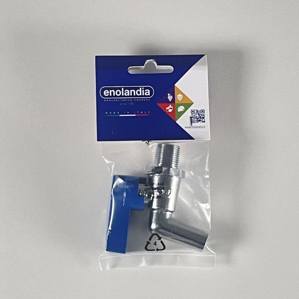Канелка Eno Premium за хранителни течности, месинг хромиран