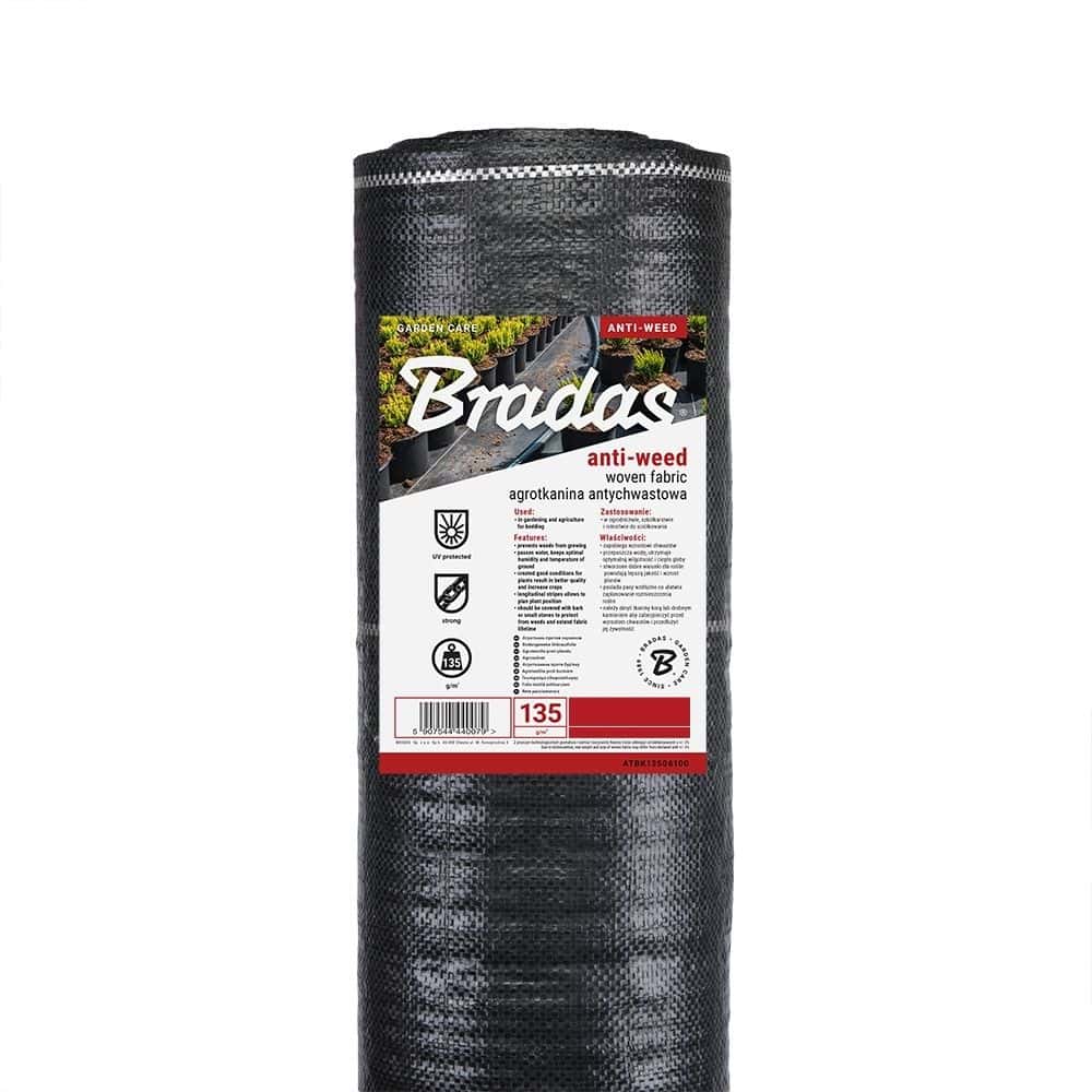 Покривало против плевели от тъкан текстил Bradas , 135g